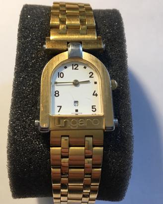Orologio Ungaro Paris Vintage Placcato Oro