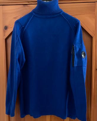 cp company maglione lana blu uomo tg XXL