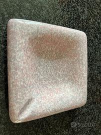 Scuotatasche in ceramica rosa