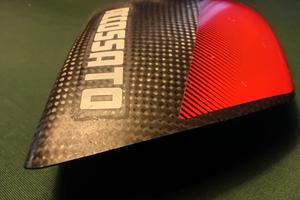 Deflettore aria destro carbonio Aprilia Rsv