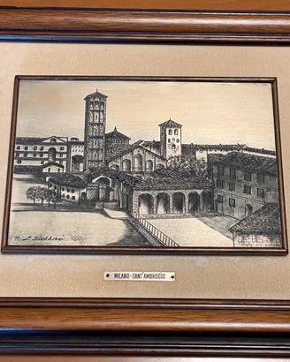 Quadro Arg800 - Incisioni a Bulino " (Milano)