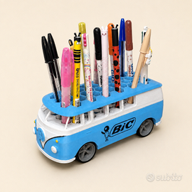 Portapenne Bic stile Van VW Bulli T1
