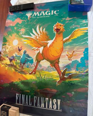 Poster Chocobo Ufficiale Final Fantasy Magic