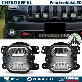 Fendinebbia LED DRL per Jeep CHEROKEE KL OMOLOGATI