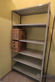 Scaffale metallico 6 ripiani