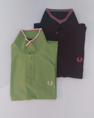 Lotto 2 polo Fred Perry Taglia M