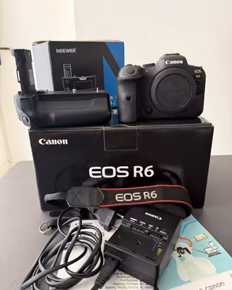Canon EOS R6 + Battery Grip