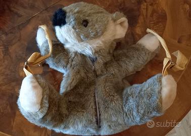 zaino orsetto koala di peluche anni 90