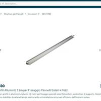 Pannelli di fissaggio fotovoltaico