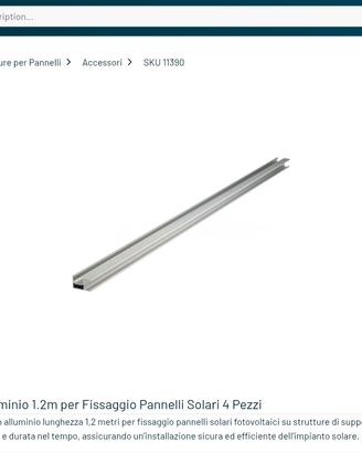 Pannelli di fissaggio fotovoltaico