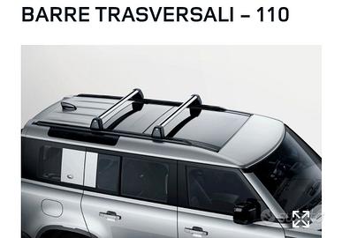 Barre trasversali land rover defender ORIGINALI