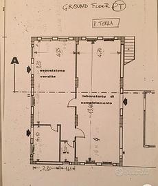 Magazzino deposito al piano terra, 120mq