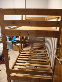 letto a castello e materassi