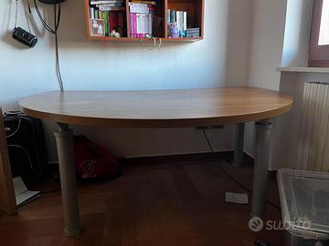 Scrivania da ufficio in legno massello Babini