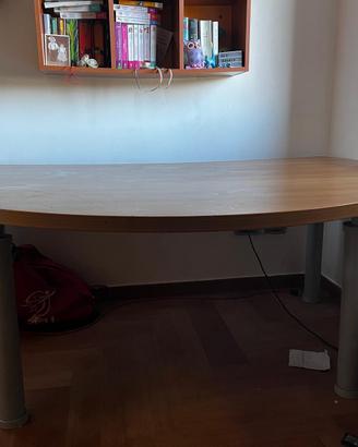 Scrivania da ufficio in legno massello Babini