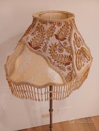 paralume piantana con perline Dialma Brawn