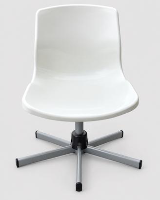 Sedia Ikea con ruotine