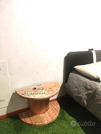 Comodini in legno industrial bobina 