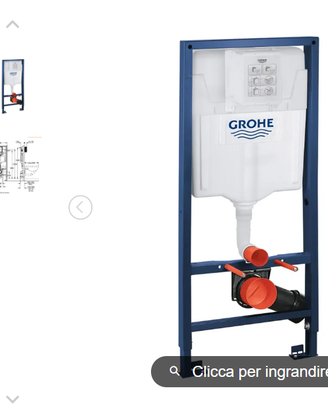 GROHE Rapid sl cassetta wc sospeso 38528001