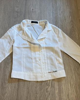 Camicia bianca Burberry