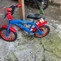 bici 14 pollici spiderman 20 euro