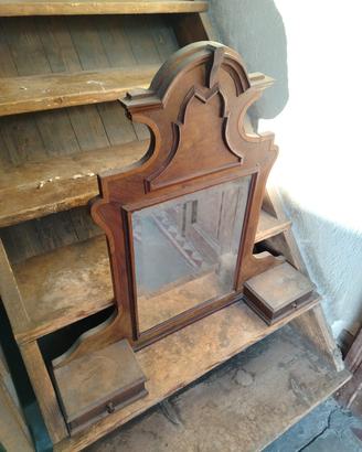 TAVOLO DA TRUCCO E SPECCHIO 