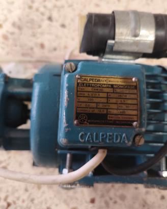 Calpeda elettropompa monofase motore acqua 0.5hp