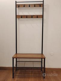 Guardaroba aperto portascarpe