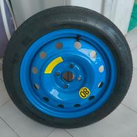 Ruotino di scorta kit completo T125/80R15