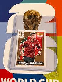 Cristiano Ronaldo extra sticker bronzo