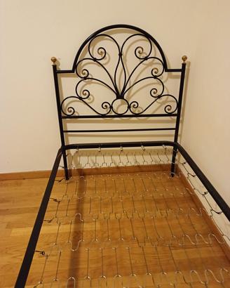 letto in ferro battuto