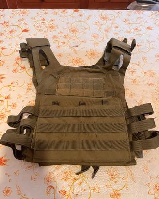 Gilet Tattico stile JPC SoftAir - Verde OD