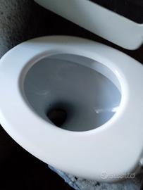 tazza da bagno completa di coperchio no plastica