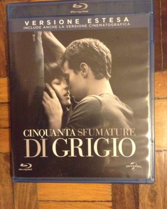 Blu-Ray del film "Cinquanta sfumature di grigio"