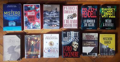 Lotto 48 libri Gialli - Thriller - Poliziesco