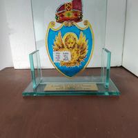 Trofeo in vetro stemma del Comune di Venezia
