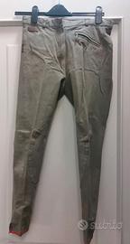 pantaloni da equitazione TG.46 verdi