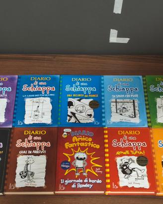 Lotto 14 Libri Diario di una Schiappa