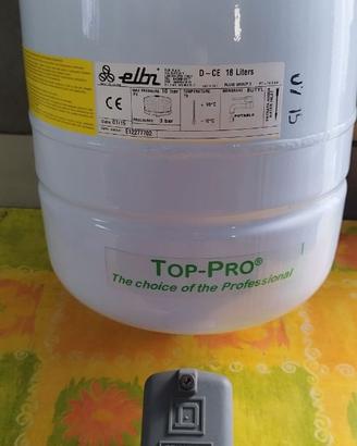 VASO DI ESPANSIONE DA 18LT +PRESSOSTATO