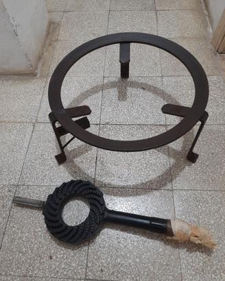 Treppiede con fornello