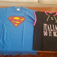 T-shirts Superman e famosa