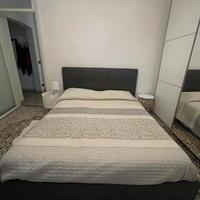 Letto a cassettone e materasso