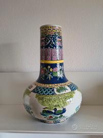 Vaso Cinese Vintage Tianqiuping in Porcellana