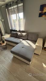 Divano letto con penisola