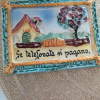 Piccolo quadretto bassorilievo vintage