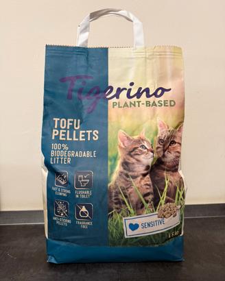 Lettiera Gatto Agglomerante Tofu Tigerino