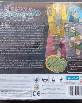 Gioco di carte 'Il diavolo e l'acqua scura'