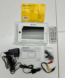 Majestic televisore portatile “7” tft lcd