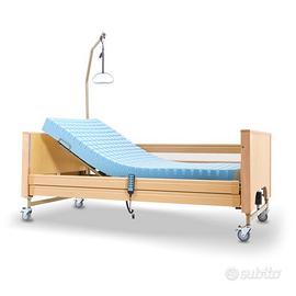 letto degenza elettrico e materasso con consegna