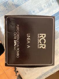 Ciotola in cristallo Royal Cristal Rock anni 80